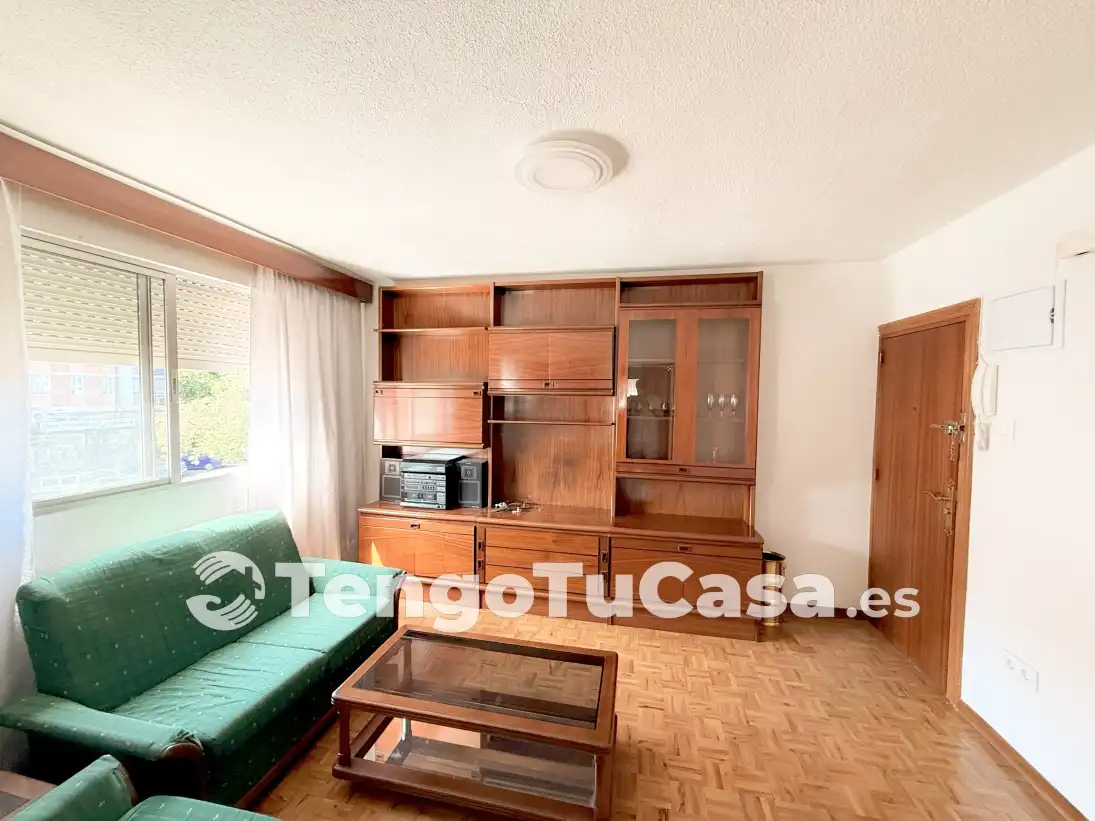Living room of Flat for rent in Madrid  with Heating, Furnished and Oven