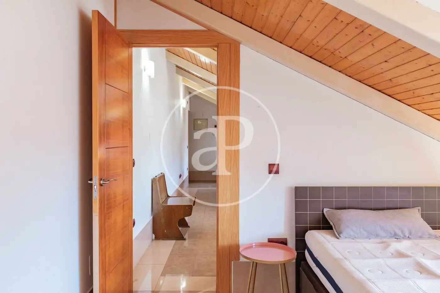 Schlafzimmer von Wohnung zum Verkauf in Madrid mit Klimaanlage, Heizung und Möbliert