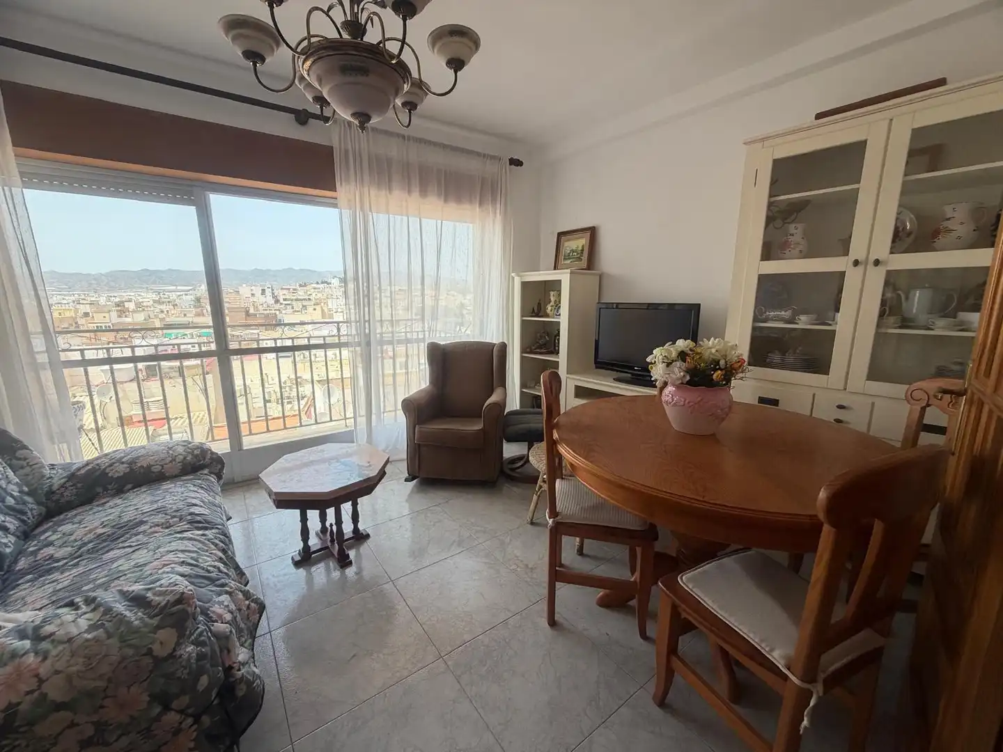 Wohnzimmer von Wohnungen zum Verkauf in Águilas mit Terrasse, Möbliert und Balkon