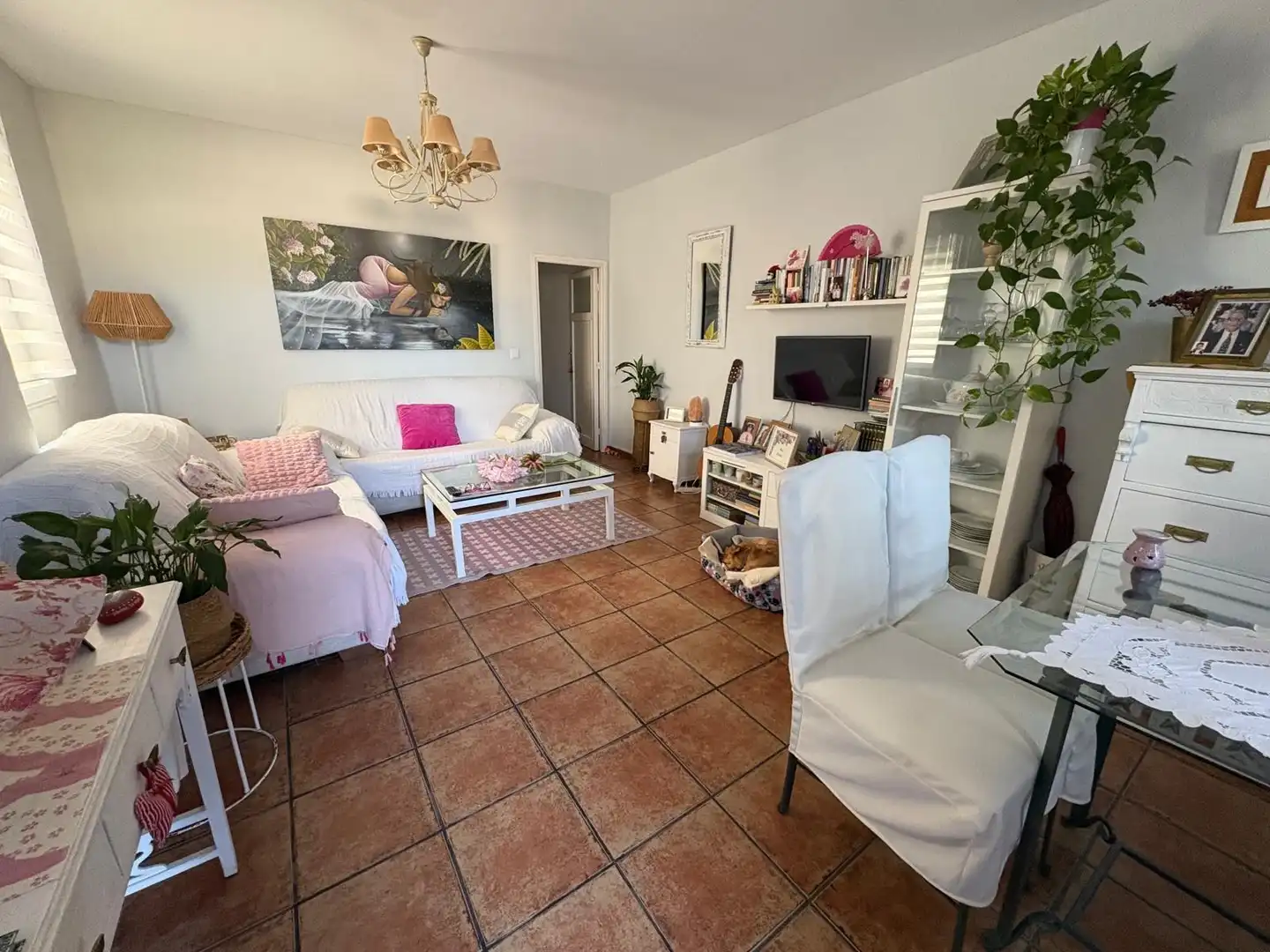Sala d'estar de Àtic en venda en Poniente-Sur