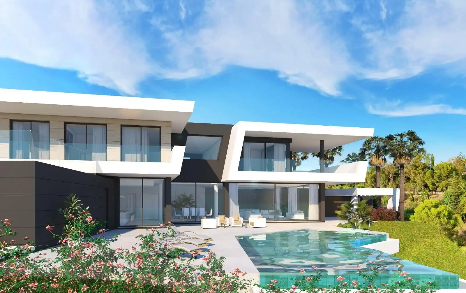 Villa con piscina in vendita a La Capellanía - El Higuerón