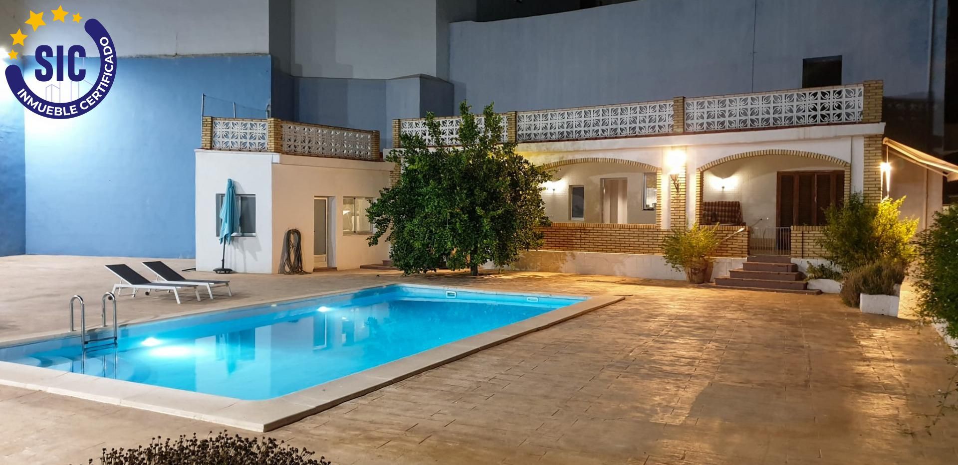 Swimming pool of Country house for sale in Godelleta  with Heating, Private garden and Terrace