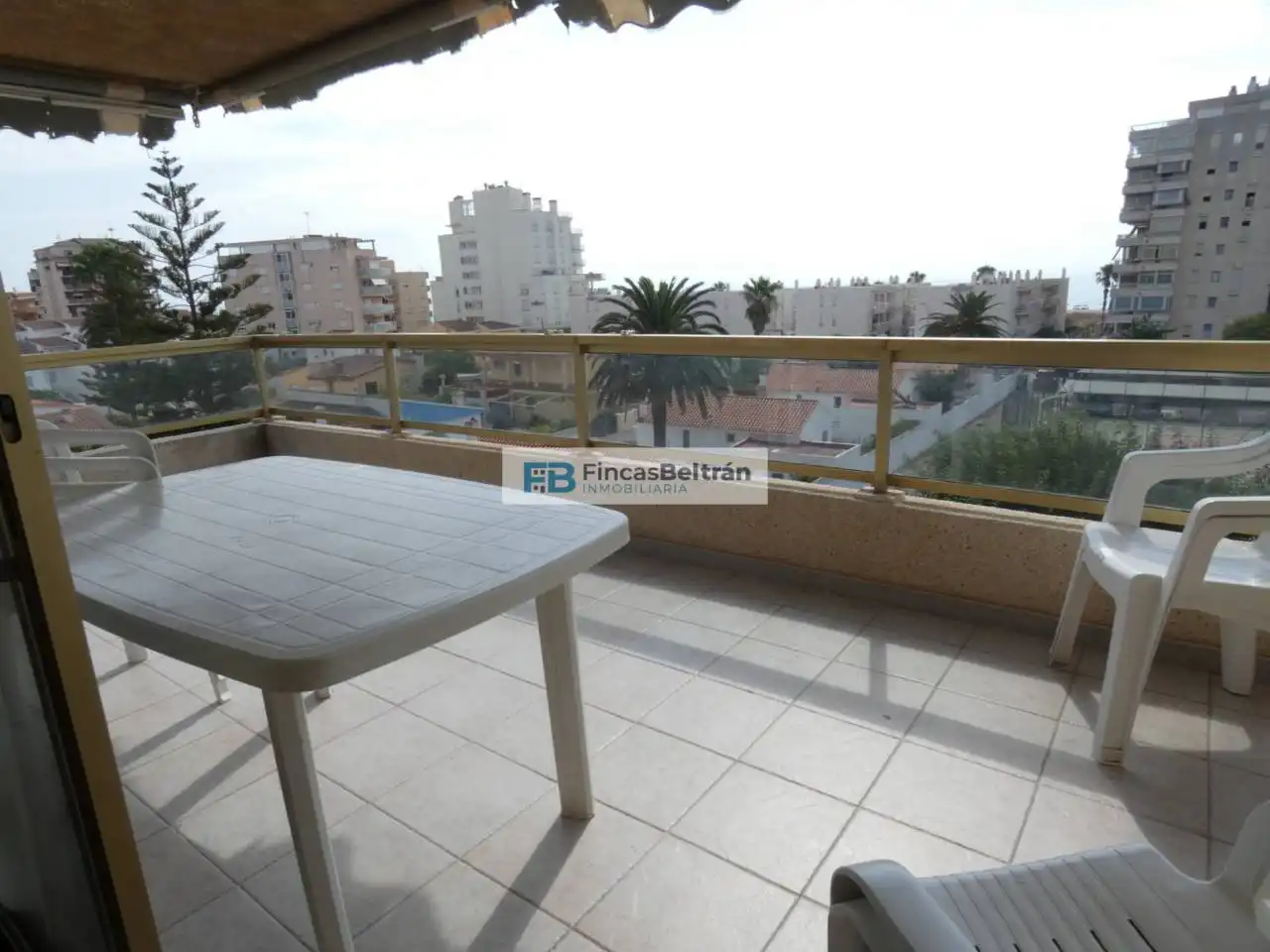 Terraza de Apartamento en venta en Peñíscola / Peníscola con Terraza, Amueblado y Piscina comunitaria