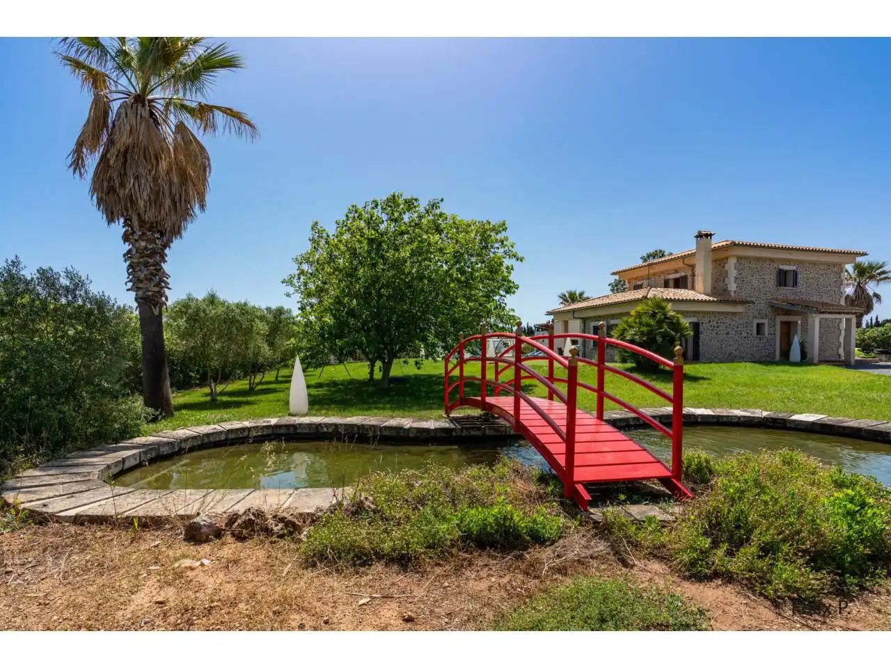 Jardí de Finca rústica en venda en Muro amb Aire condicionat, Jardí privat i Terrassa