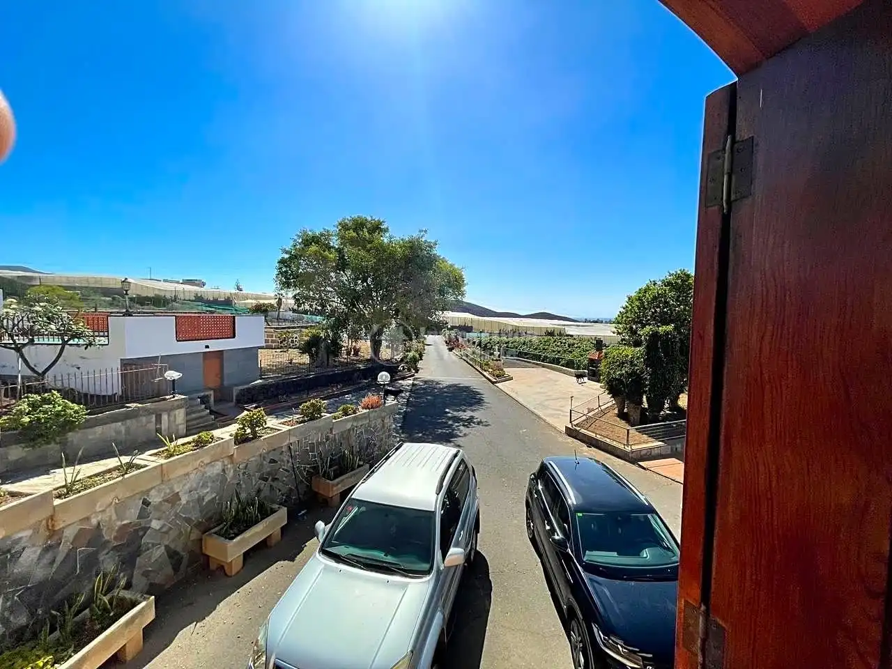 Vista exterior de Casa o chalet en venta en Arona con Jardín privado, Terraza y Piscina