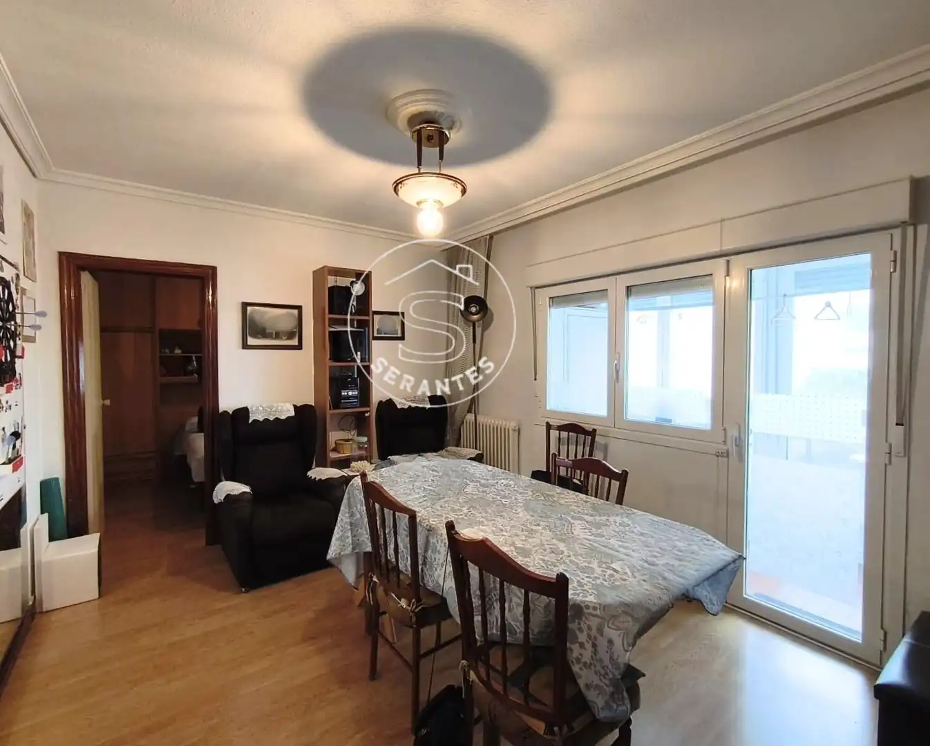 Dining room of Flat for sale in  Pamplona / Iruña  with Heating and Balcony