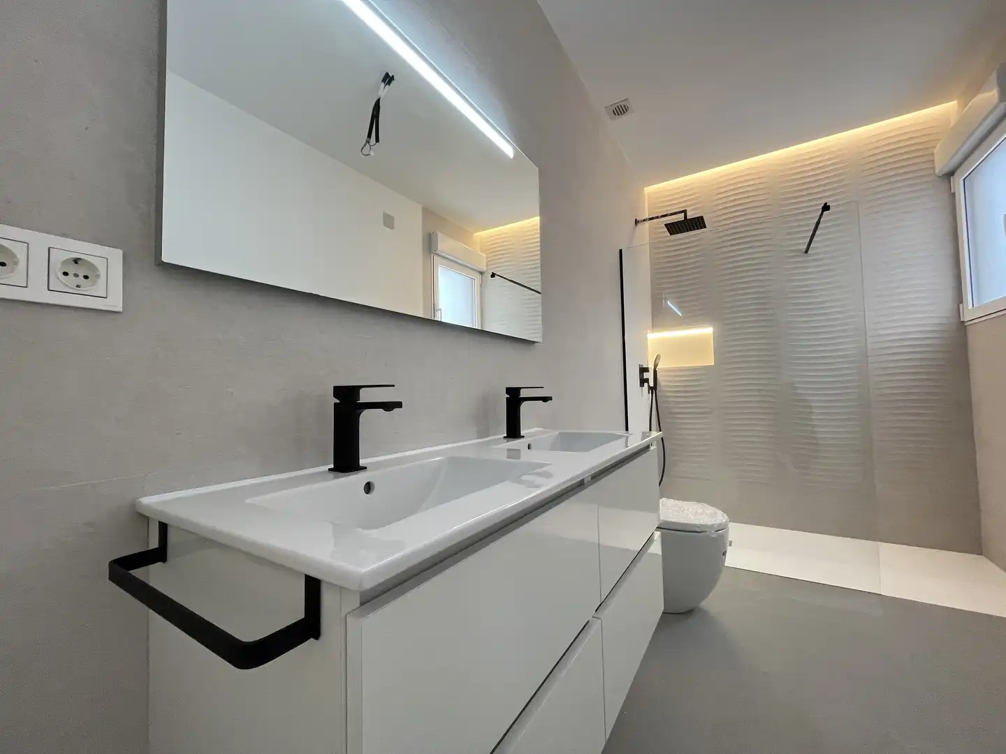 Badezimmer von Haus oder Chalet zum Verkauf in Abanilla mit Heizung und Internet