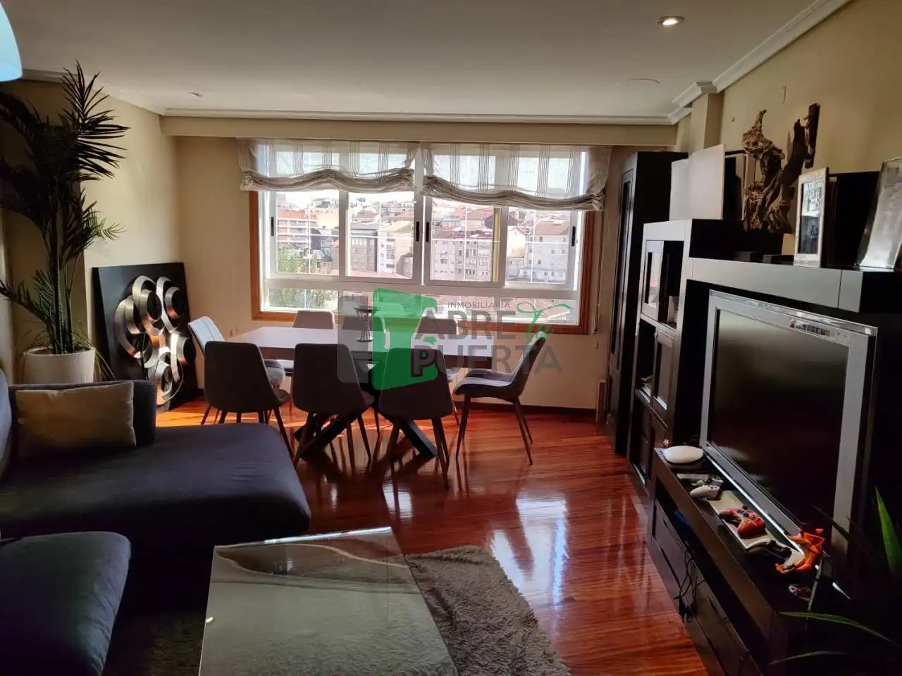 Living room of Duplexes for sale in Ourense Capital   with Heating, Parquet flooring and Storage room