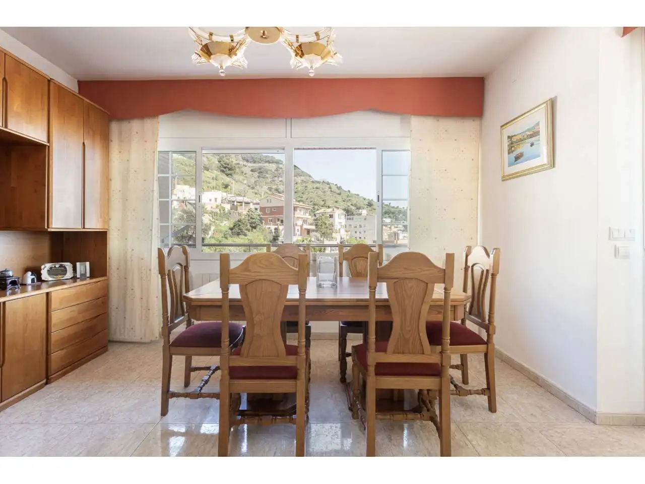 Dining room of Houses for sale in Barcelona  with Air Conditioner, Heating and Terrace