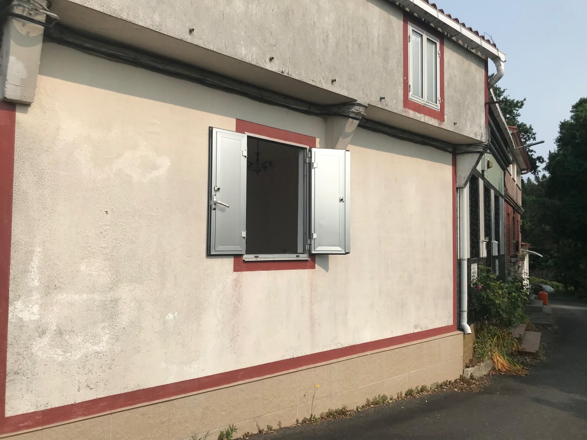 Exterior view of Single-family semi-detached for sale in Boiro