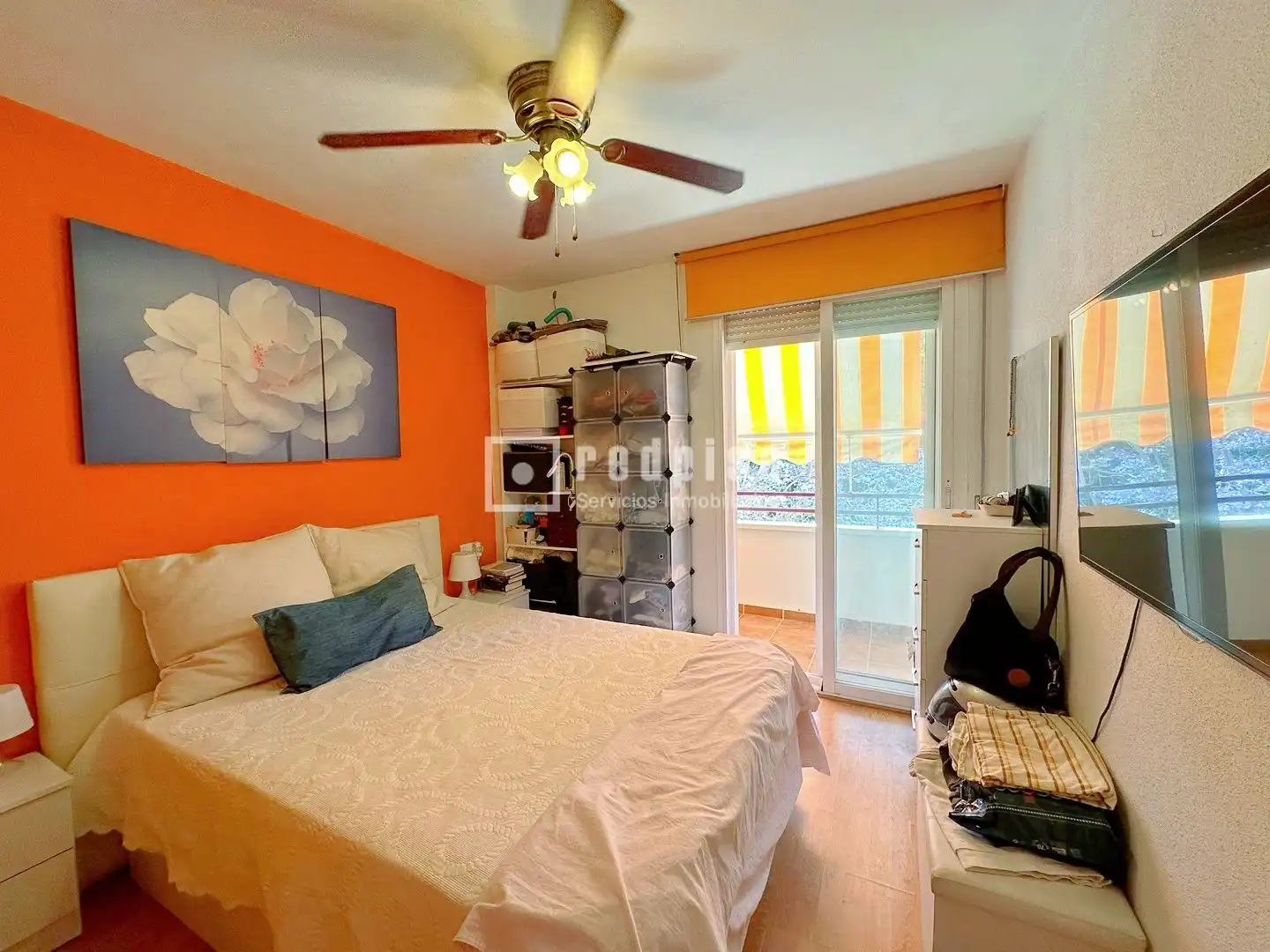 Bedroom of Flat for sale in Málaga  with Air Conditioner, Heating and Terrace