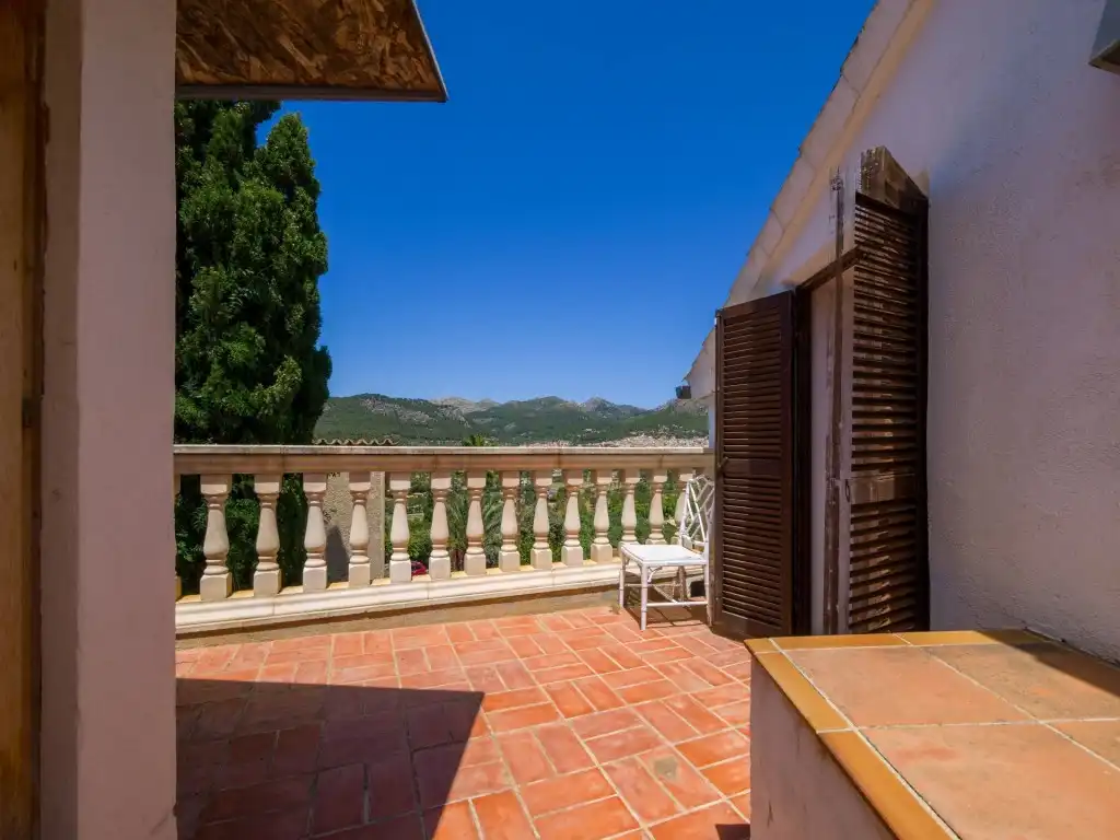 Terrassa de Finca rústica en venda en Andratx amb Aire condicionat, Calefacció i Jardí privat