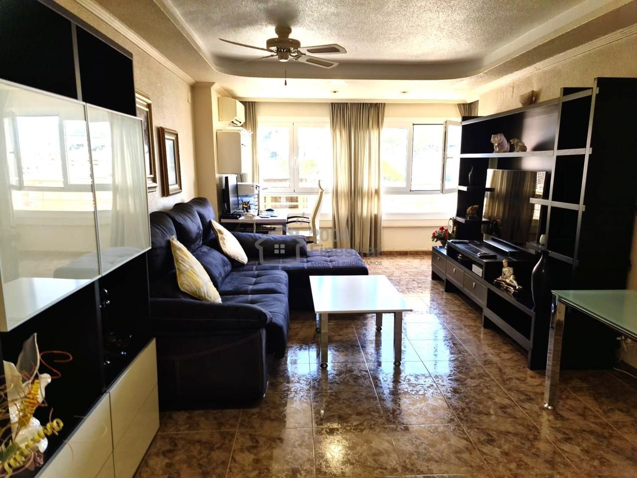 Living room of Flat for sale in Benidorm  with Furnished and Community pool