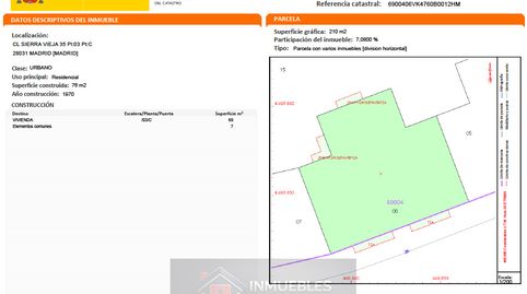 Photo 3 of Flat for sale in Sierra Vieja, 35 3º, Casco Histórico de Vallecas, Madrid Capital