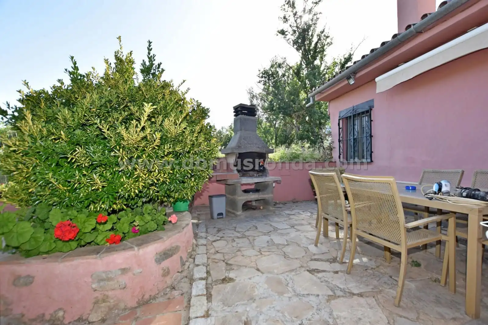 Jardí de Finca rústica en venda en Ronda amb Aire condicionat, Jardí privat i Terrassa