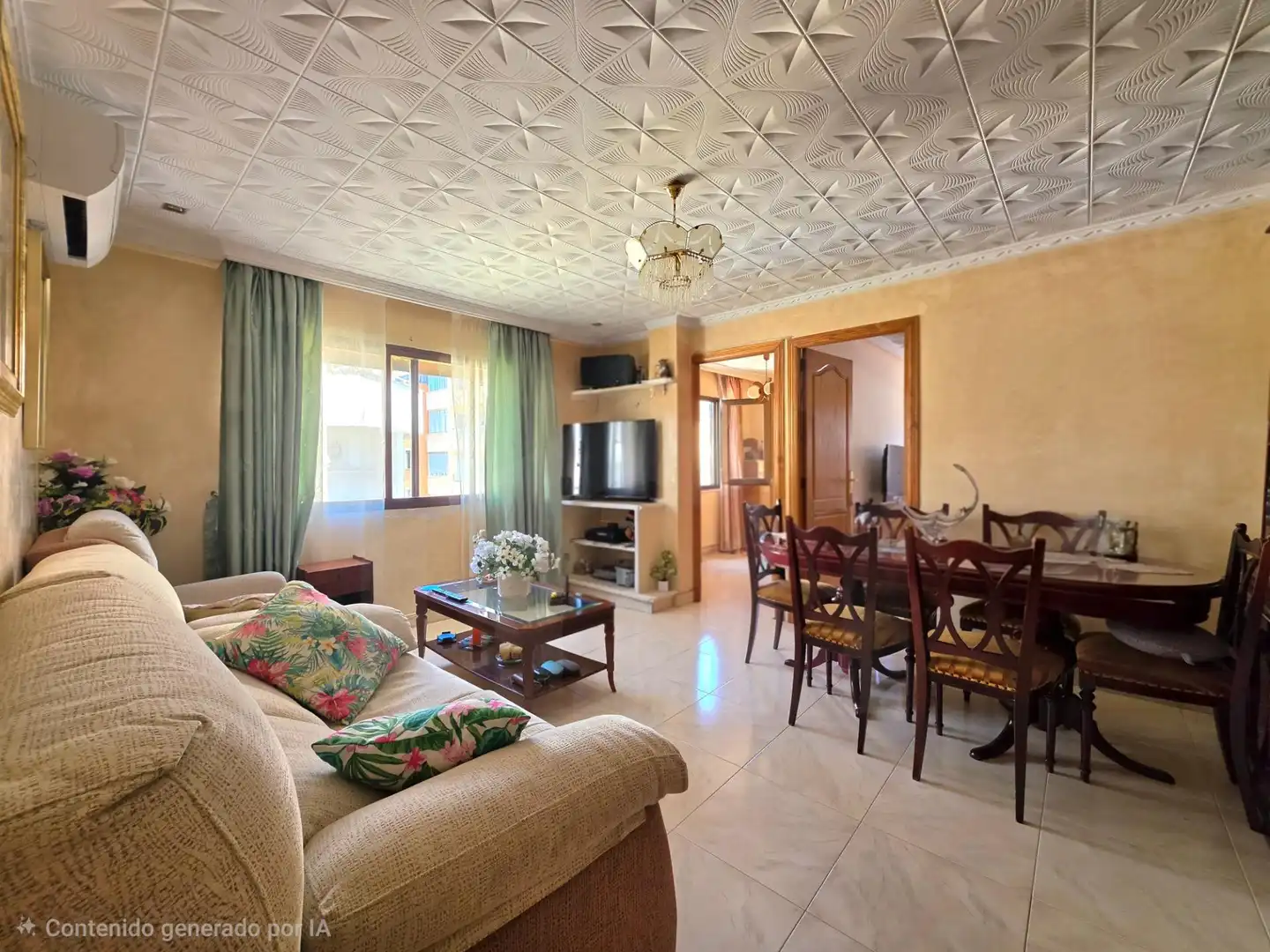 Sala d'estar de Pis en venda en  Palma de Mallorca amb Aire condicionat i Terrassa