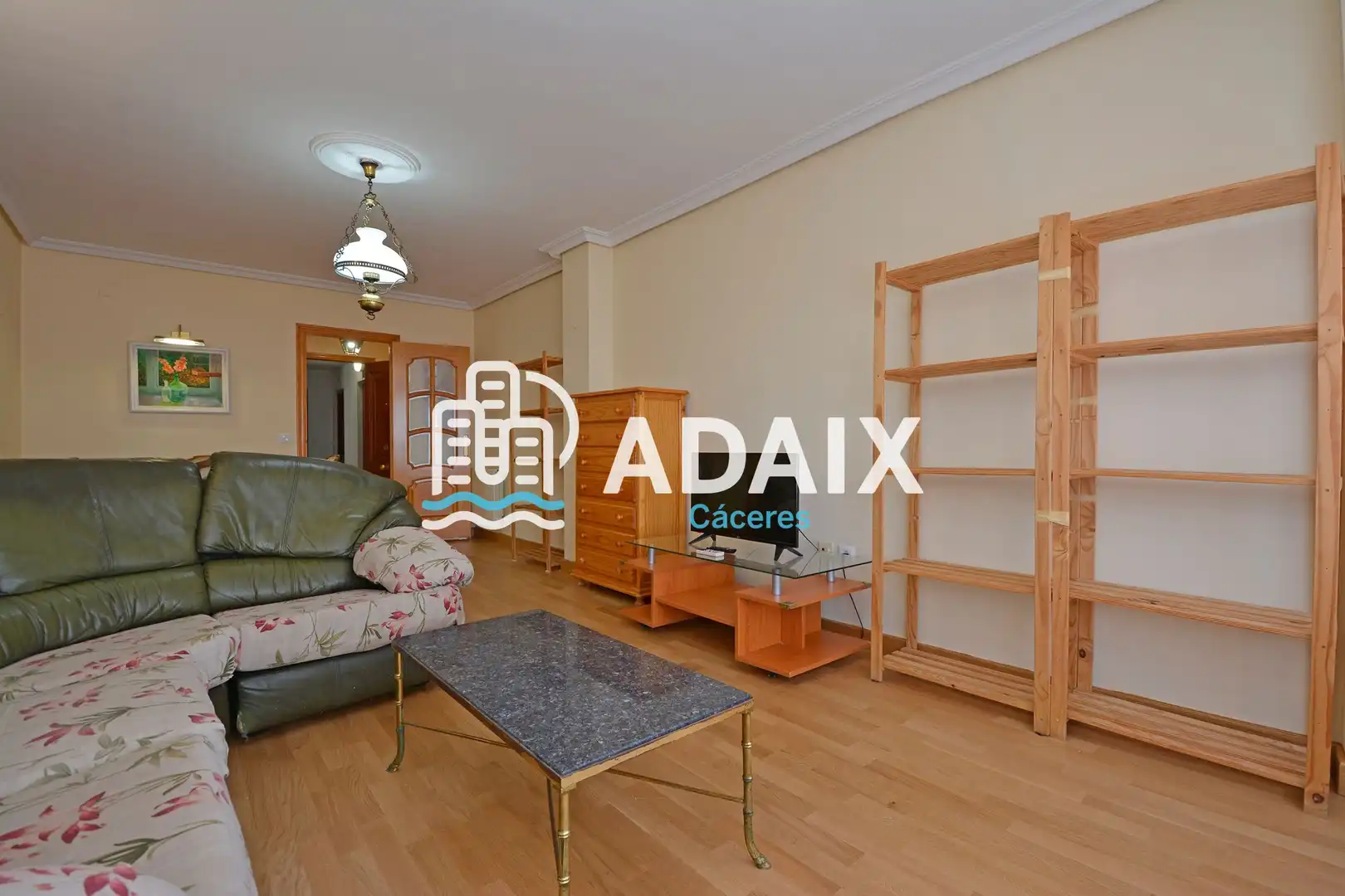Schlafzimmer von Wohnung zur Miete in Cáceres mit Klimaanlage, Heizung und Möbliert