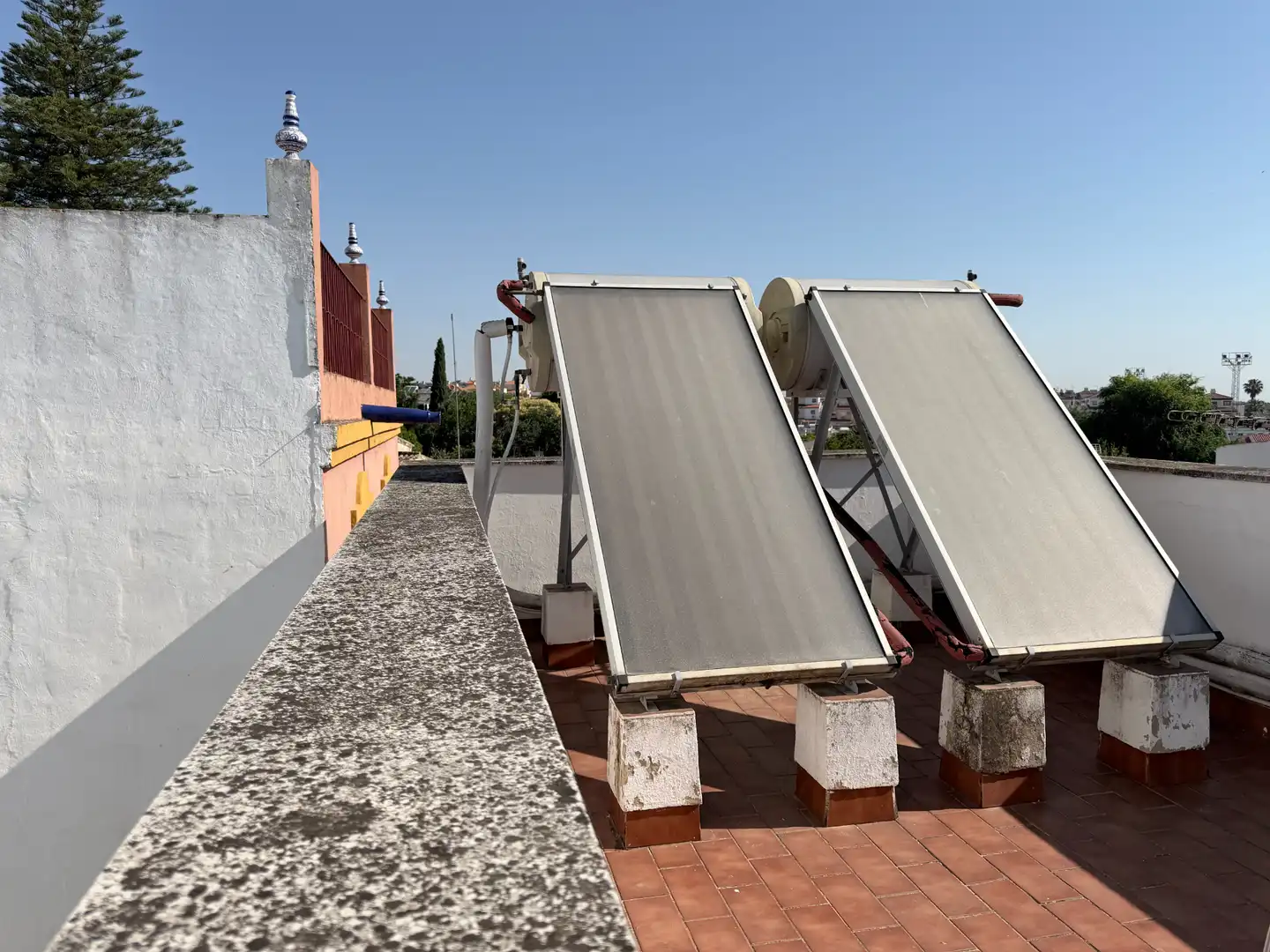 Garten von Wohnungen zum Verkauf in Castilleja de la Cuesta mit Klimaanlage und Balkon