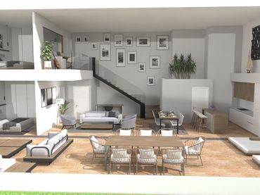 Dúplex con piscina en venta en Mos