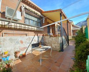 Exterior view of Single-family semi-detached for sale in Valdemoro  with Air Conditioner and Terrace