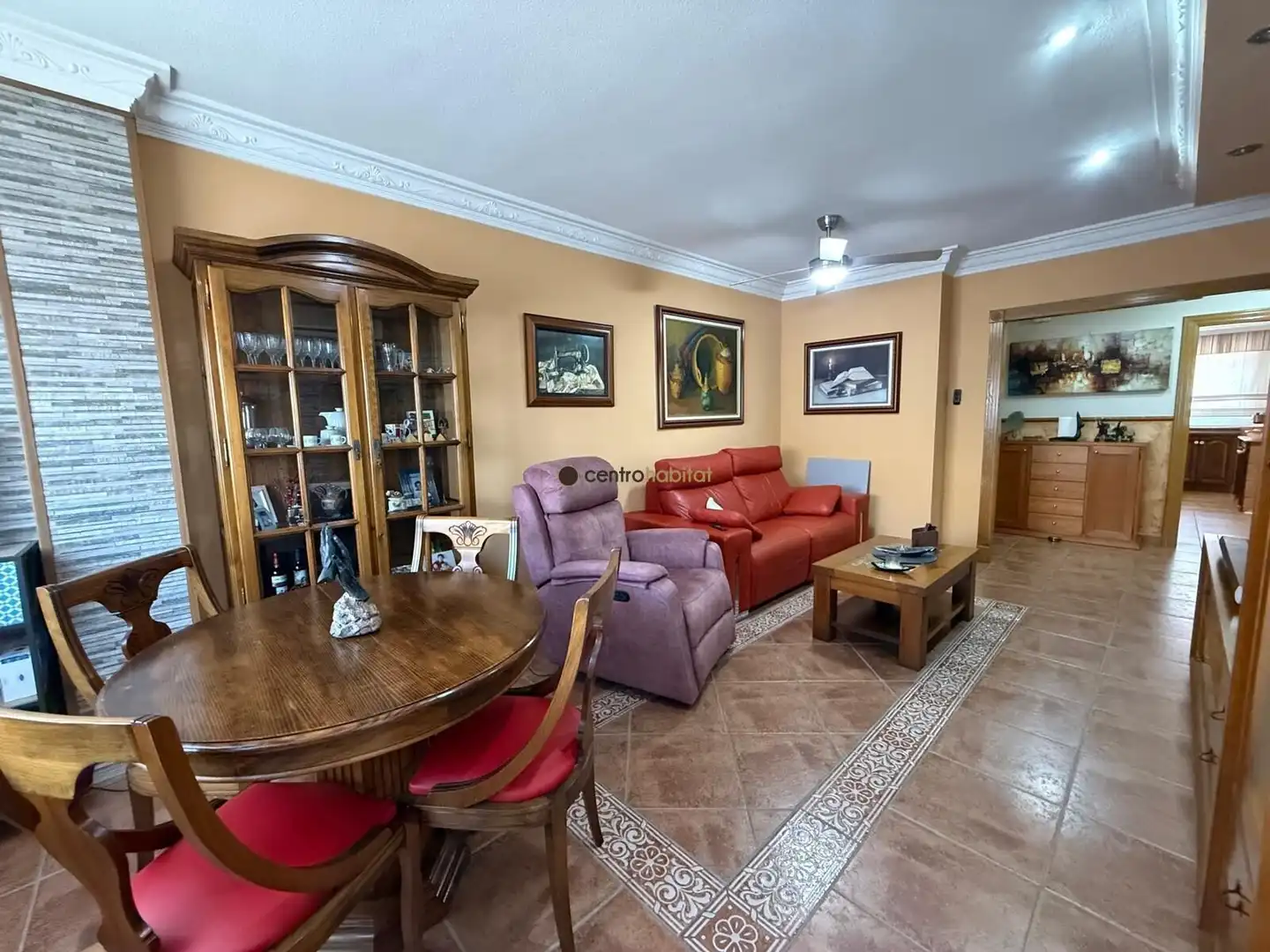Sala de estar de Piso en venta en Petrer con Aire acondicionado, Trastero y Balcón