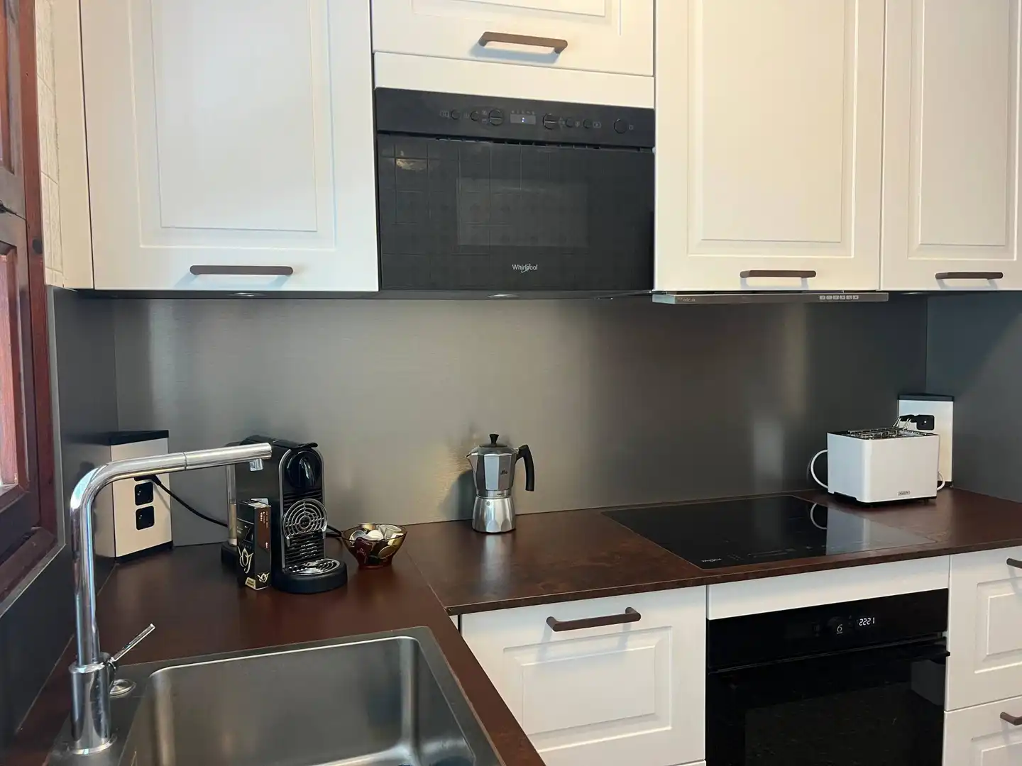 Kitchen of Flat for sale in Roses  with Terrace and Furnished