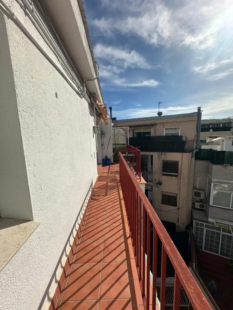Balcony of Attic for sale in Cerdanyola del Vallès  with Heating, Terrace and Furnished
