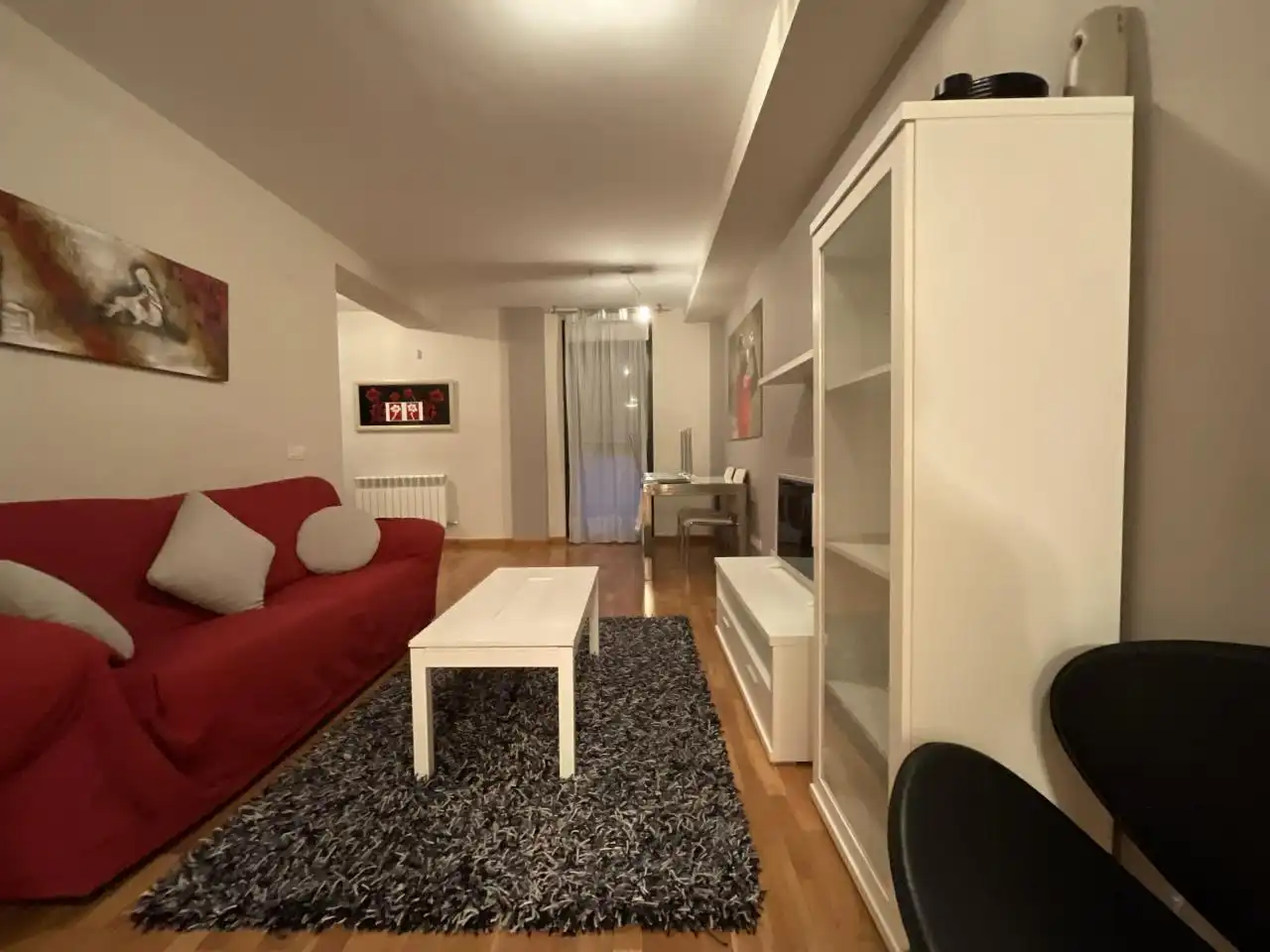 Sala de estar de Piso en venta en Cirueña con Calefacción, Trastero y Amueblado