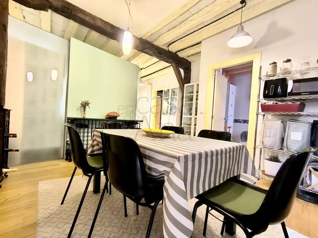 Comedor de Piso en venta en Bilbao  con Calefacción, Terraza y Balcón
