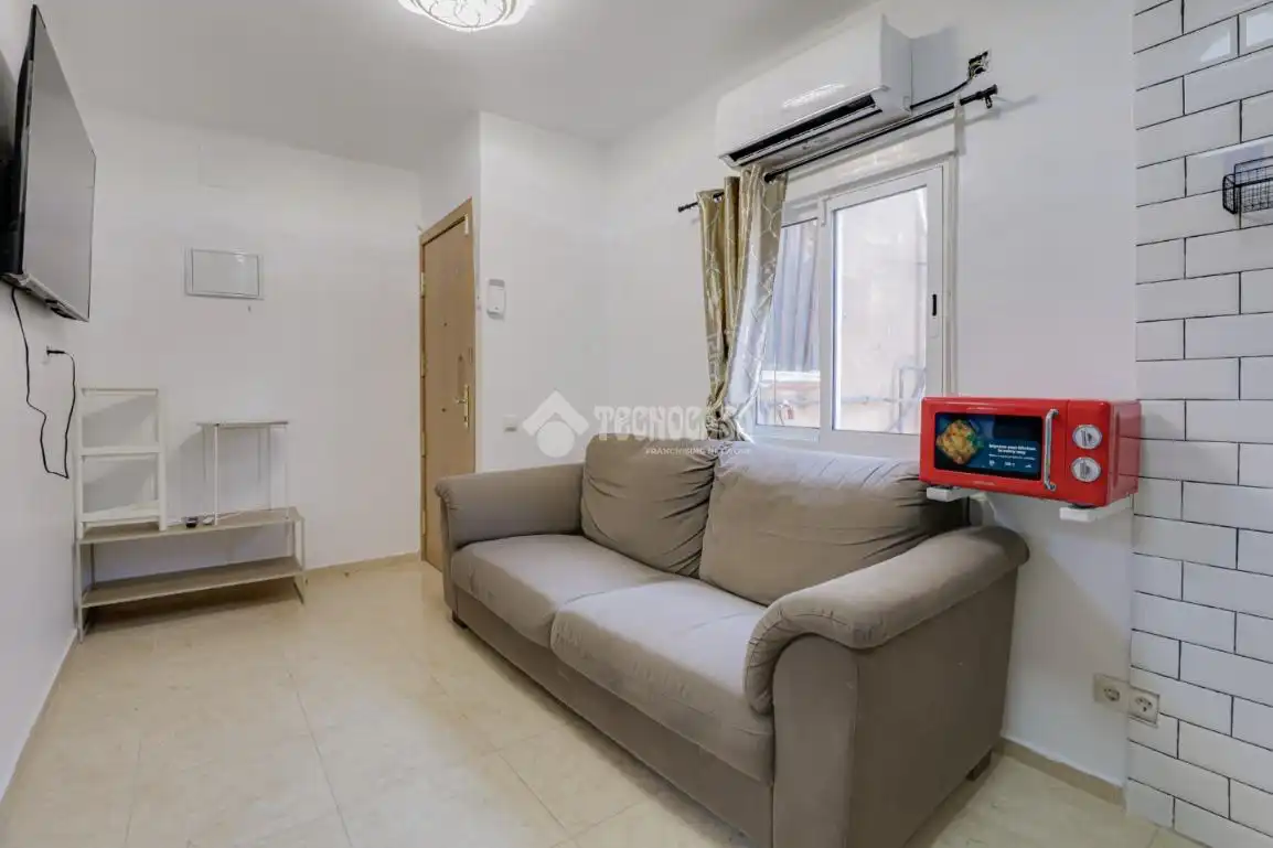 Sala d'estar de Pis en venda en Badalona amb Terrassa