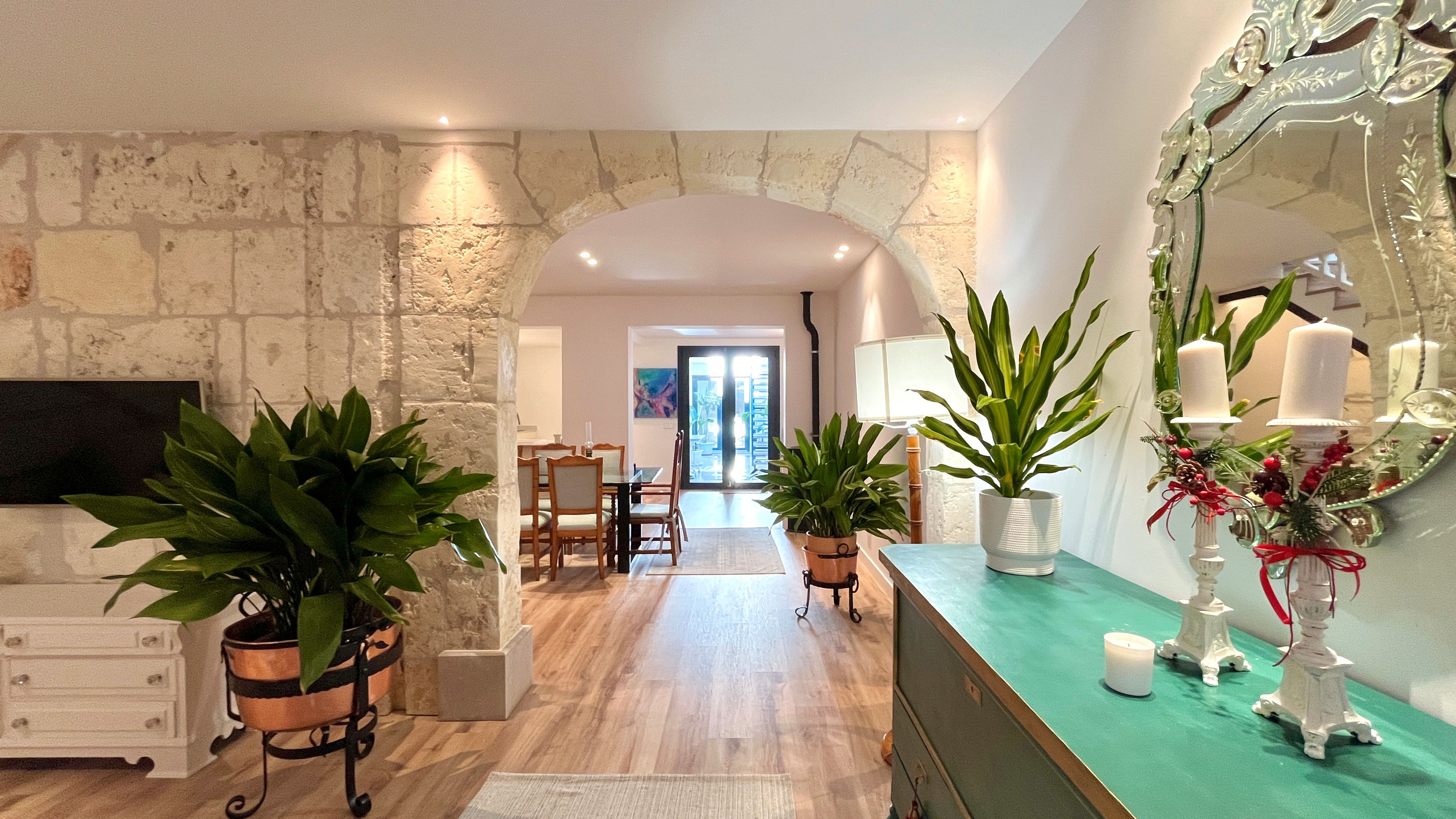 Einfamilien-Reihenhaus miete in Santa Margalida mit Klimaanlage, Schwimmbad und Möbliert