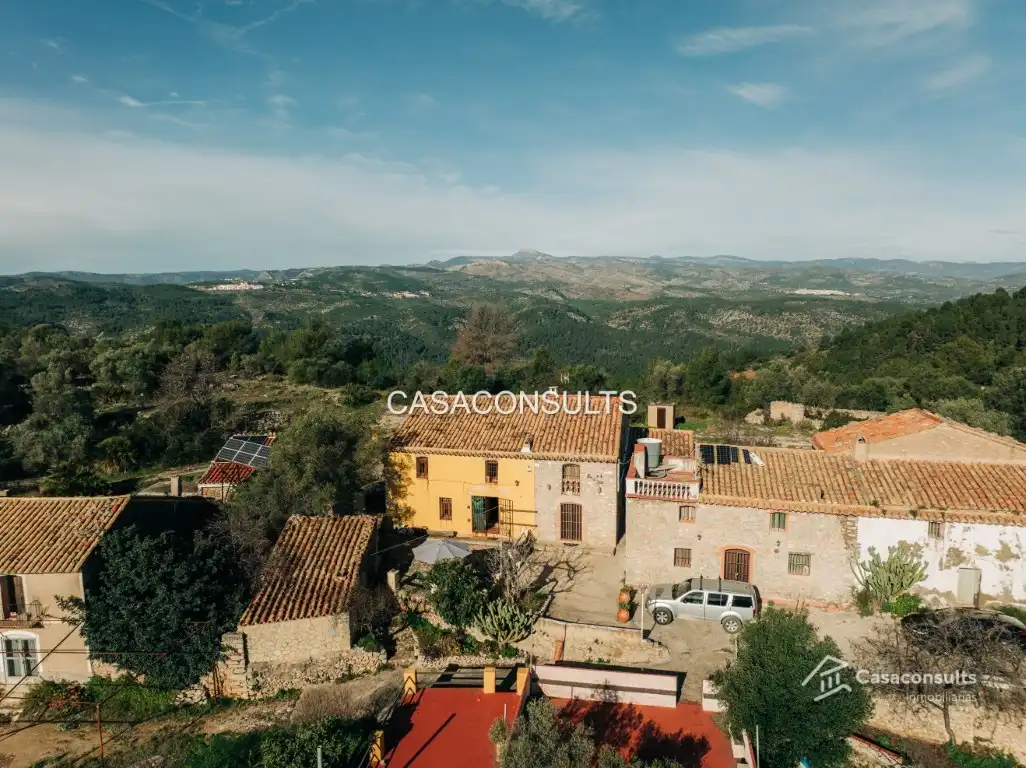 Casa rustica con terrazza in vendita a Vilafamés, imagen 10