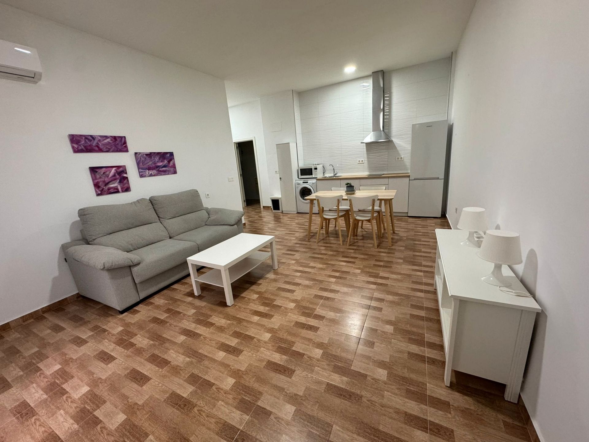 Sala d'estar de Pis en venda en Málaga Capital