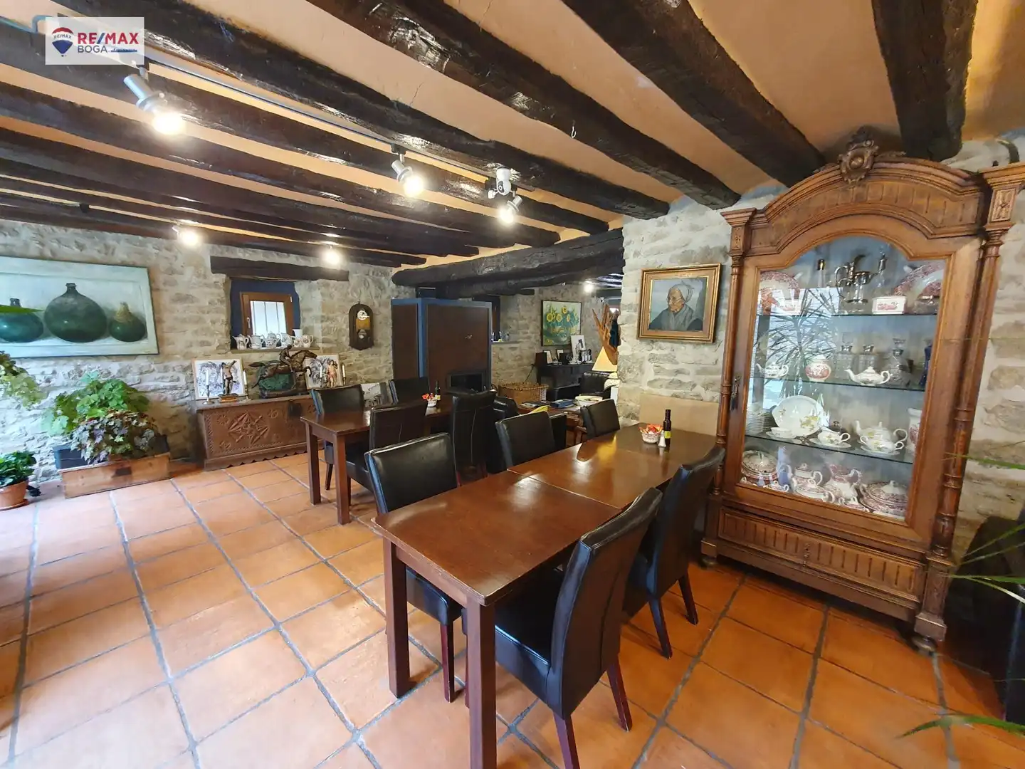 Esszimmer von Gebäude zum Verkauf in Aibar / Oibar