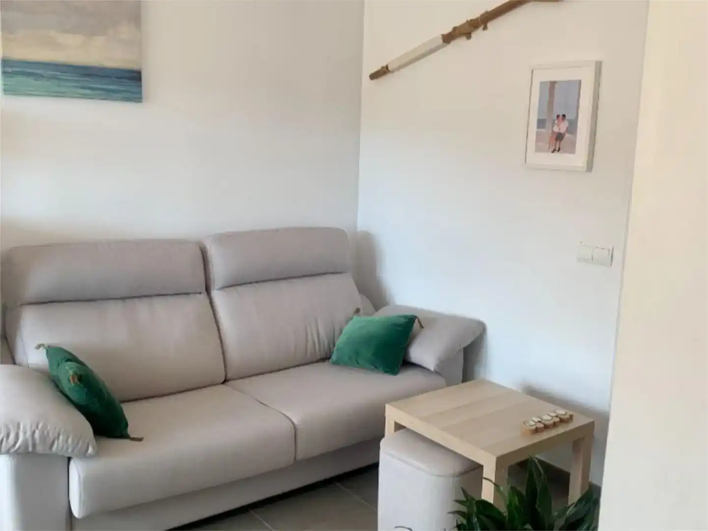 Sala de estar de Piso en venta en Sant Feliu de Guíxols con Balcón