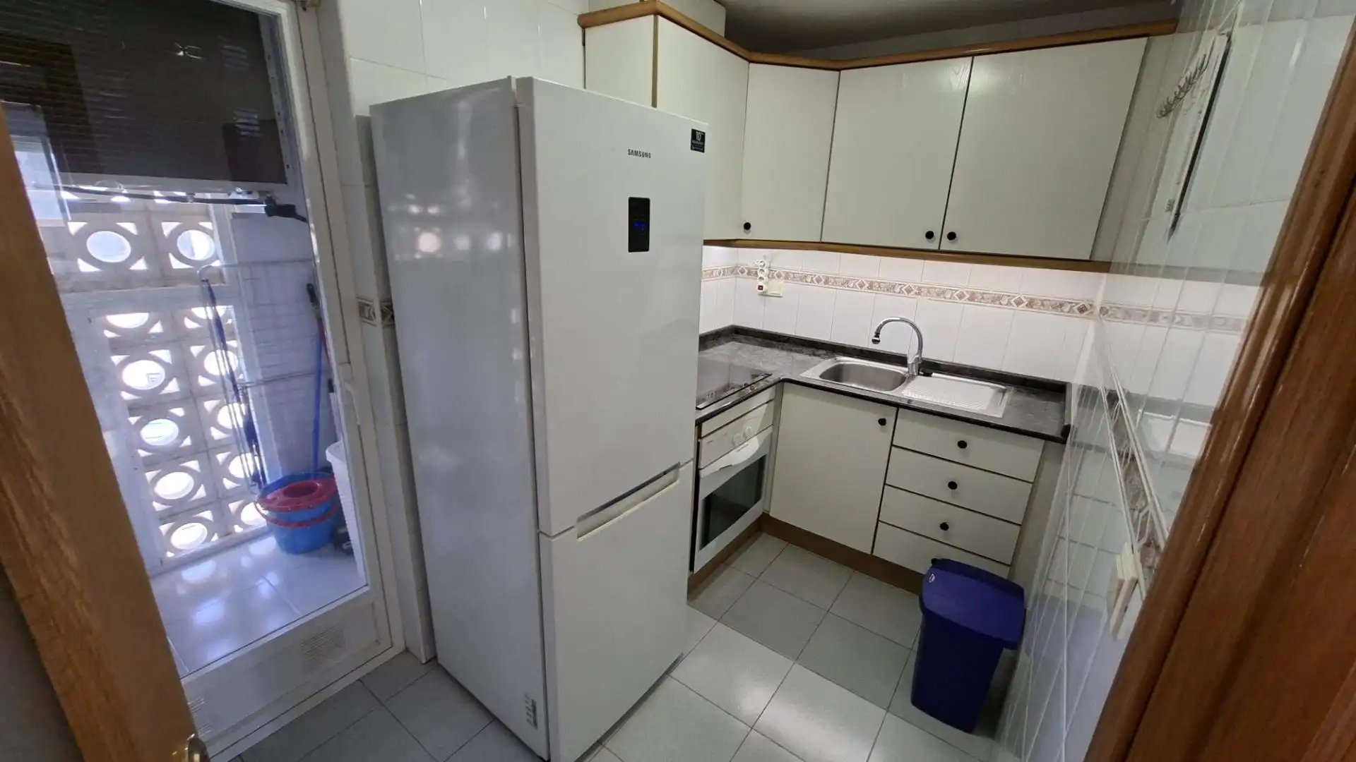 Kitchen of Flat for sale in Benidorm  with Air Conditioner, Heating and Private garden