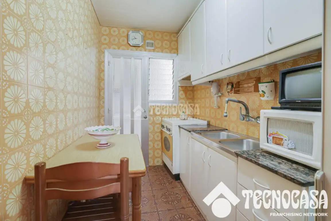 Cocina de Piso en venta en Badalona con Terraza