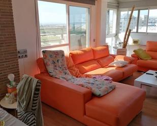 Living room of Attic for sale in Alzira  with Air Conditioner, Terrace and Balcony