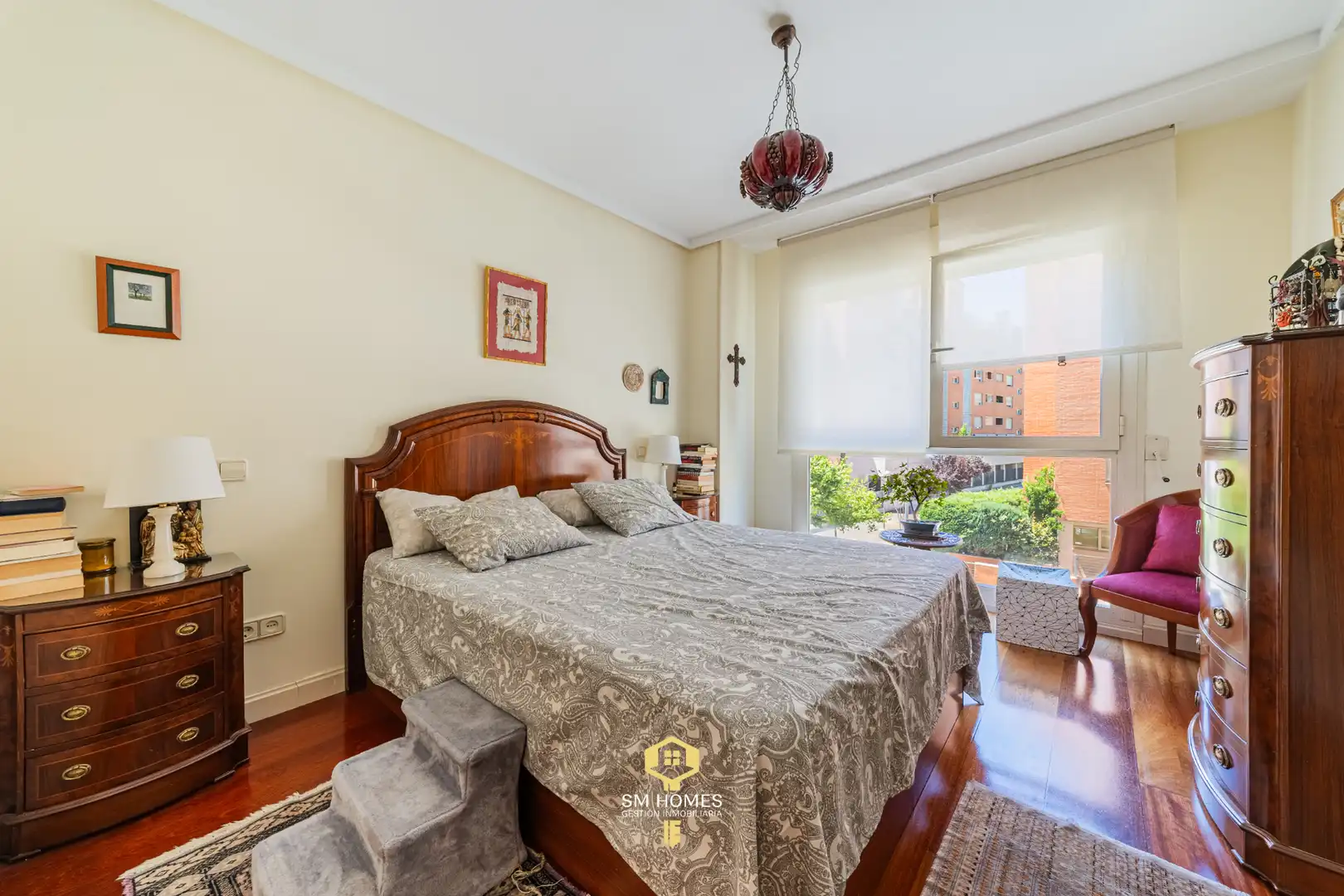 Schlafzimmer von Wohnung zum Verkauf in Madrid mit Klimaanlage, Heizung und Terrasse