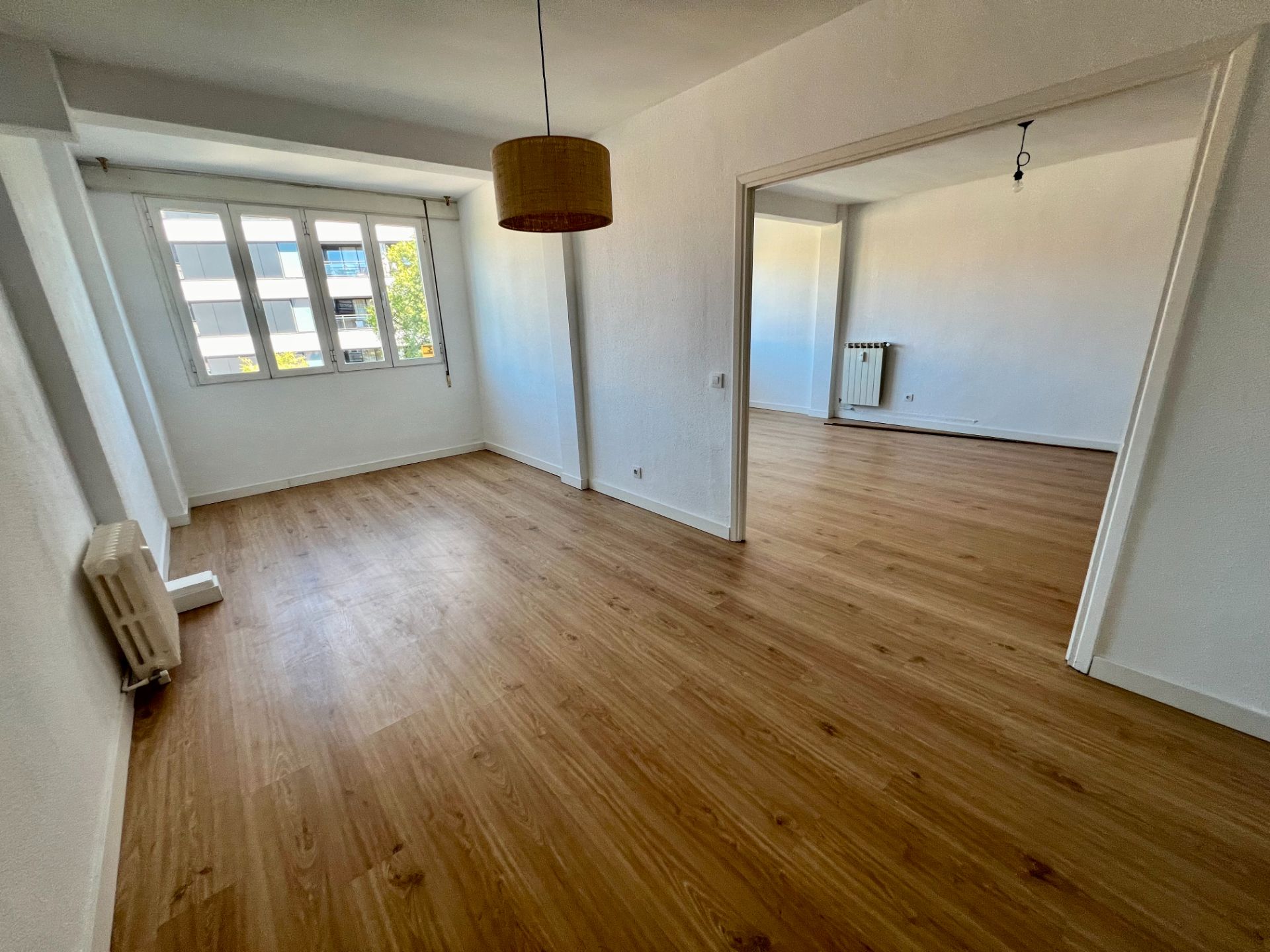 Exterior view of Flat to rent in  Madrid Capital  with Heating, Parquet flooring and Storage room