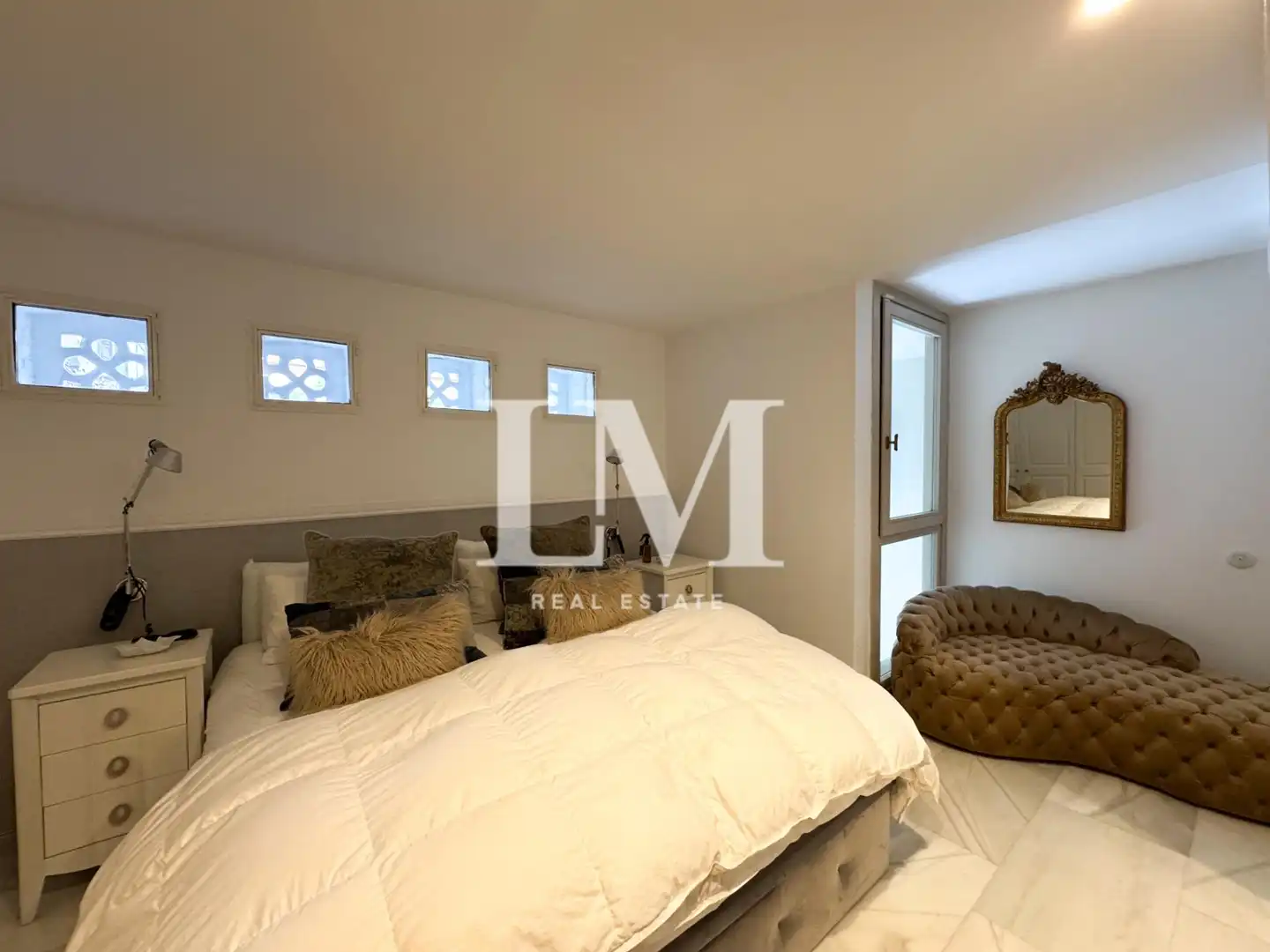 Habitación de Casa adosada de alquiler en Barcelona con Aire acondicionado, Jardín privado y Terraza
