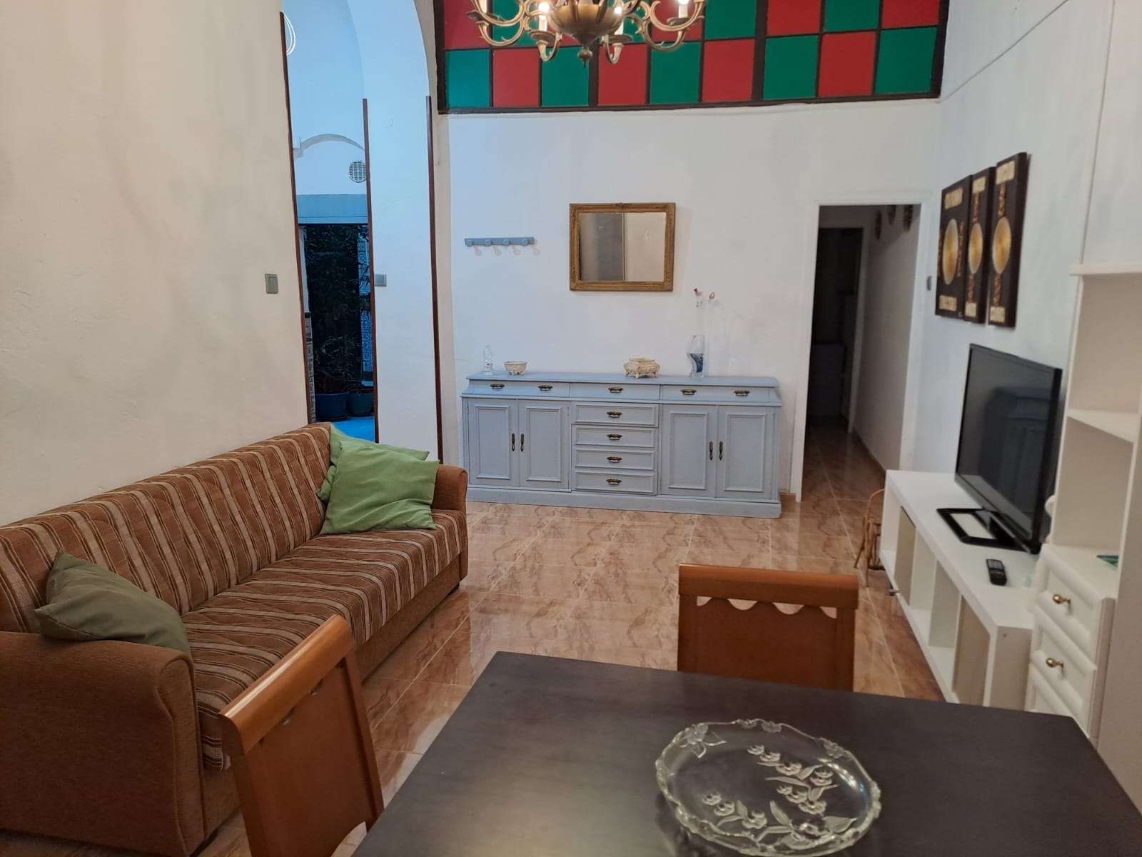 Sala d'estar de Apartament per a compartir en  Cádiz Capital amb Aire condicionat i Terrassa