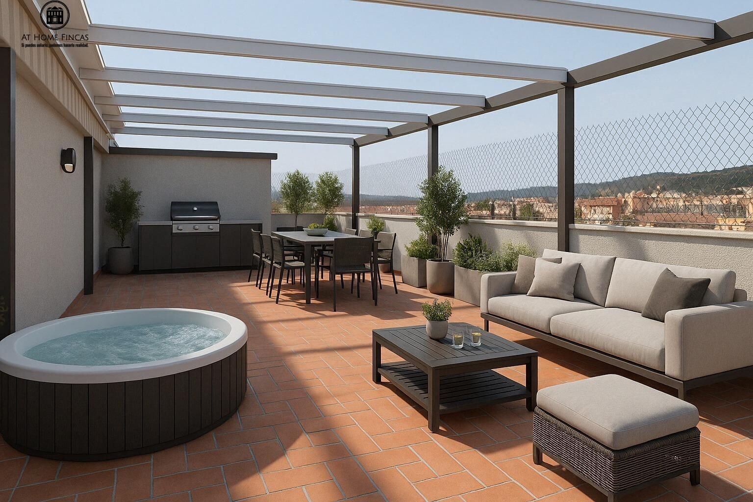 Terrace of Attic for sale in Calafell  with Air Conditioner, Heating and Terrace