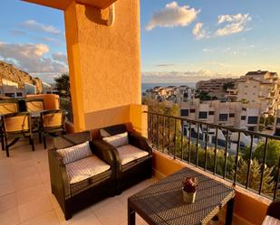 Terrace of Apartment to rent in Calpe / Calp  with Air Conditioner, Terrace and Swimming Pool