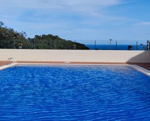 Swimming pool of Flat for sale in Lloret de Mar  with Heating, Terrace and Swimming Pool