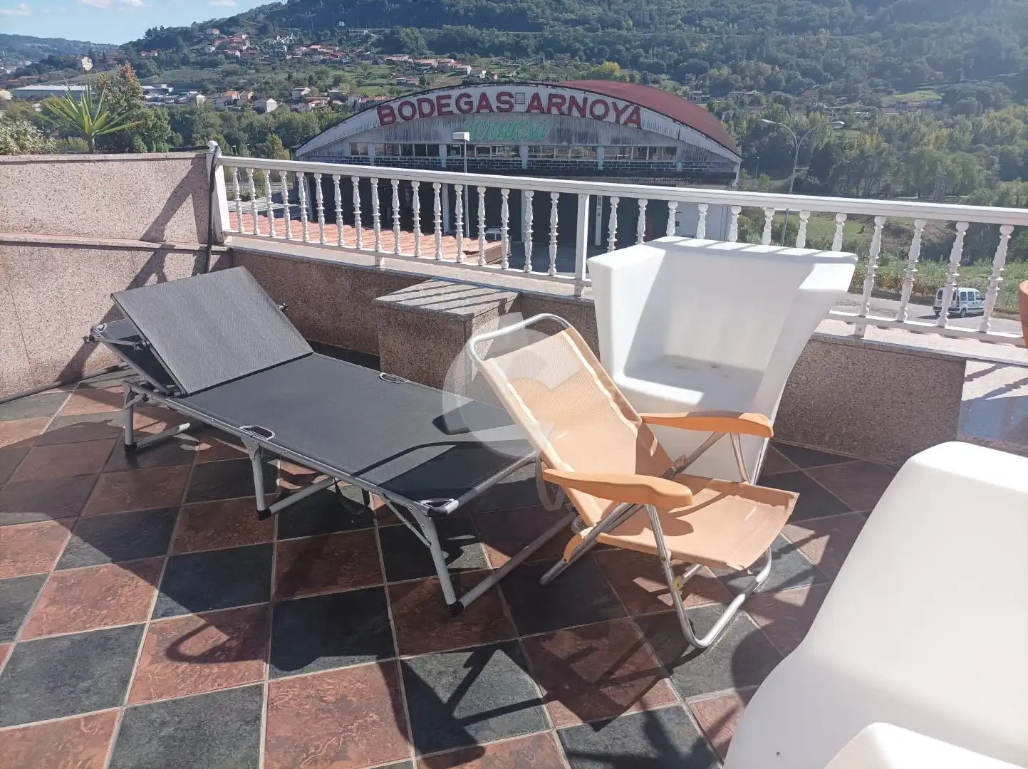 Terraza de Casa adosada en venta en Ourense Capital 