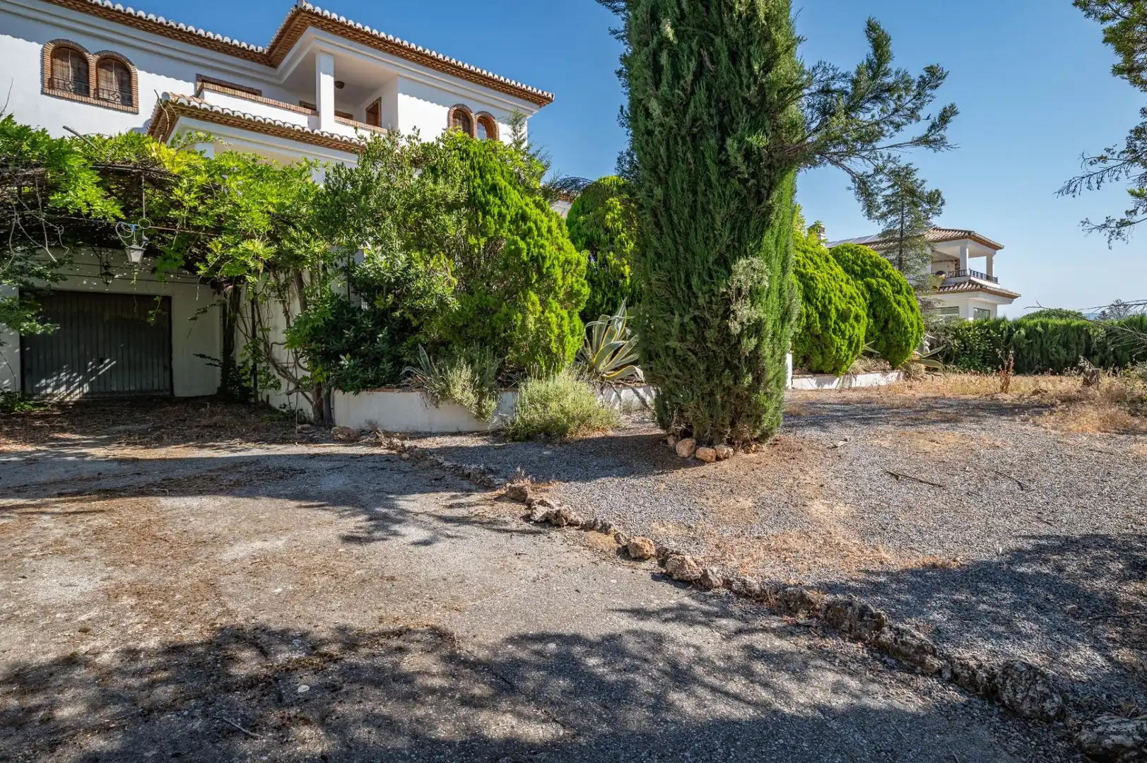 Vista exterior de Casa o xalet en venda en Las Gabias amb Calefacció, Jardí privat i Terrassa