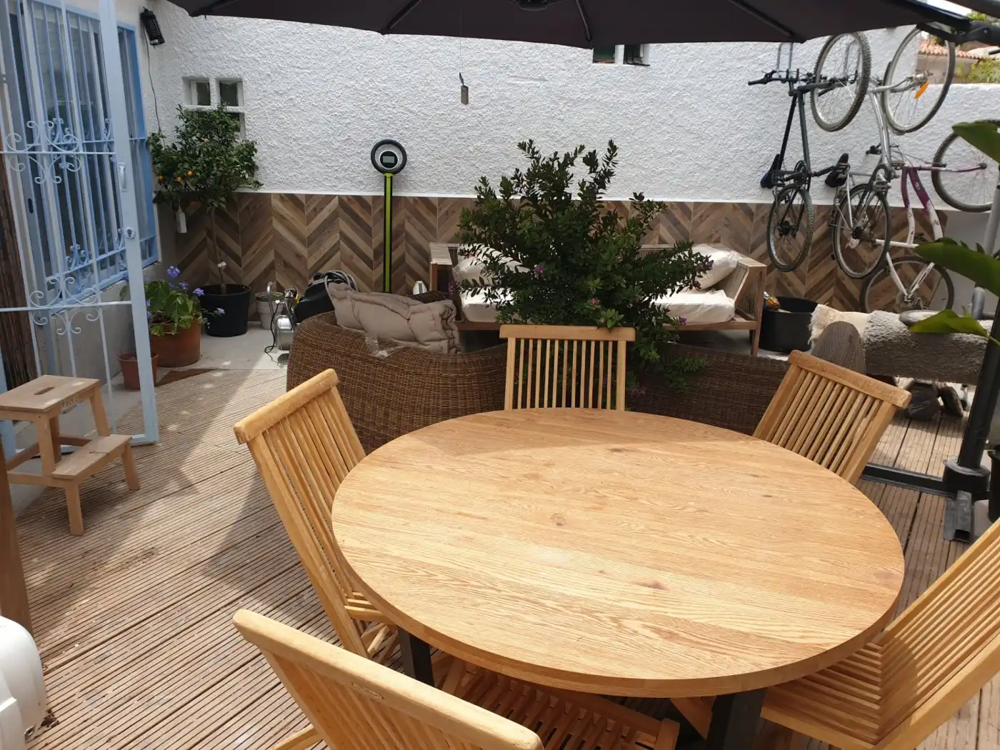 Terrace of Houses for sale in Calpe / Calp  with Air Conditioner, Heating and Private garden