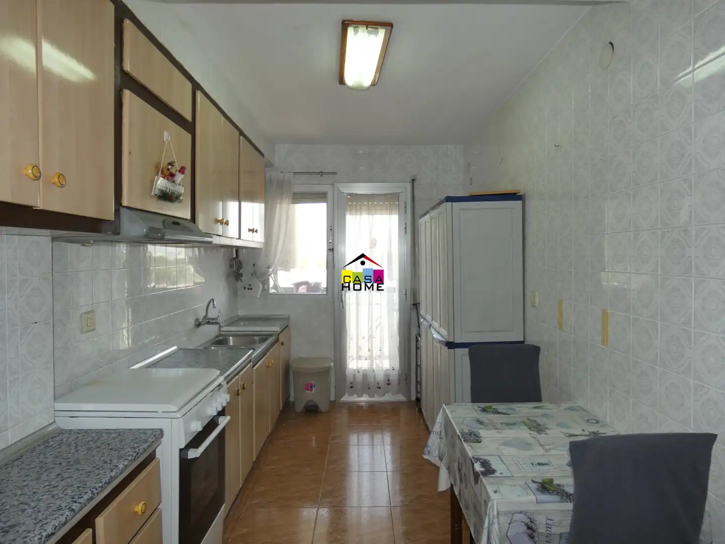 Cocina de Piso en venta en Castellón de la Plana / Castelló de la Plana con Amueblado y Balcón