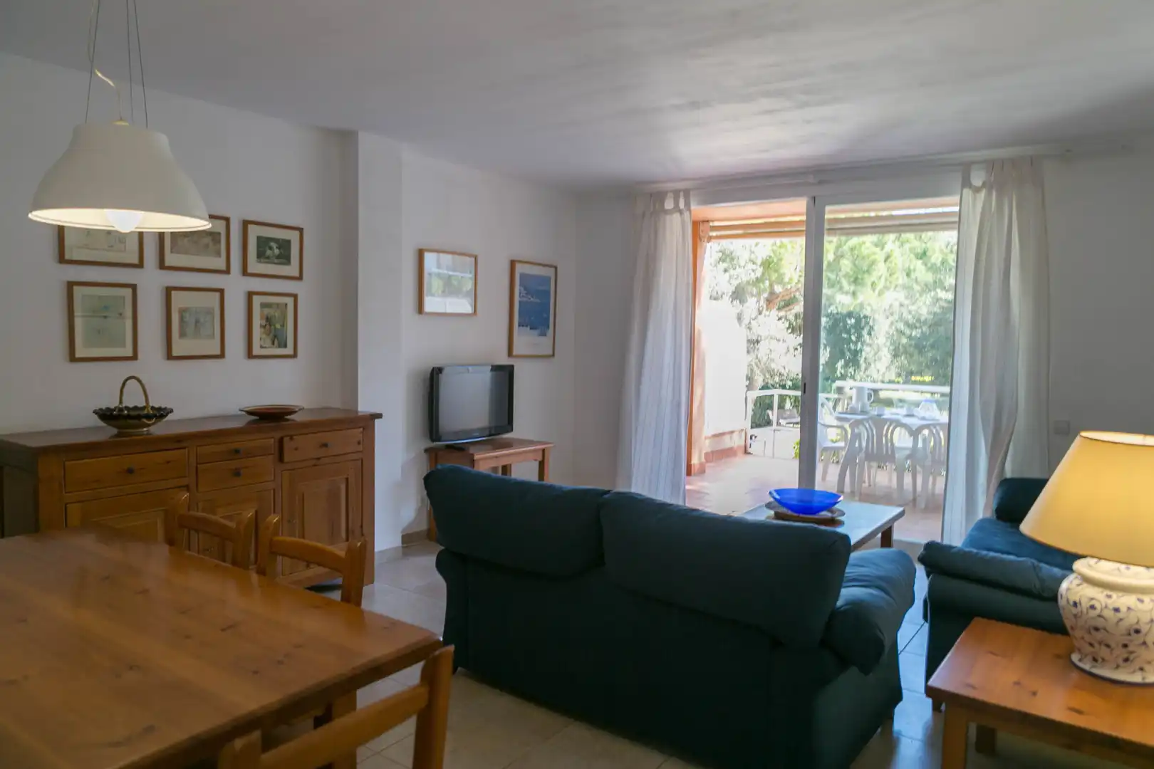 Wohnzimmer von Wohnungen zum Verkauf in Pals mit Terrasse und Gemeinschaftspool
